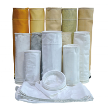 all media custom cheap dust removal sleeve bag flour polyester ptfe nylon aramid fabric pp bag filters for cement dust collector